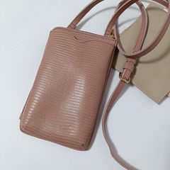 新品未使用）python柄 スマホショルダーバッグ ピンク - メルカリ