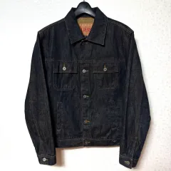 M 95 GUESS デニムジャケット ブラックデニムジャケット GUESS