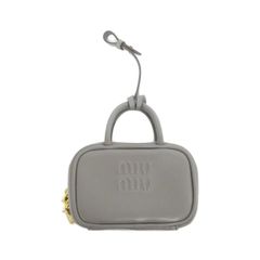 ミュウミュウ miumiuクリスタル チェーンショルダーバッ ピンク5BF068 