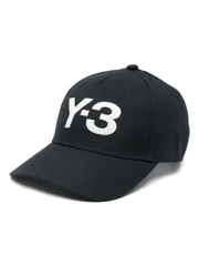 Y-3 ロゴ コットンベースボールキャップ 送料無料