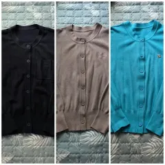 (77)レディースカーディガン3種