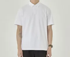 無印良品 MUJI 無地 白 ポロ シャツ 未開封品 M サイズ