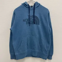 THE NORTH FACE パーカー ビッグロゴ ネイビー【メンズS】