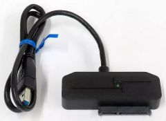 [Used] PC Hardware: Owltech SATA to USB 3.2 Gen1 (USB 3.0)/2.0 Conversion Adapter for 2.5-inch and 3.5-inch HDDs/SSDs [OWL-SA23U32G1-A]