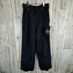 DUO7E OUTERWEAR DX 323K137 ブラック 防寒 耐水 撥水 スノボ スノーボード スキー ウェア ナイロン カーゴパンツ  メンズ 34 サイズ