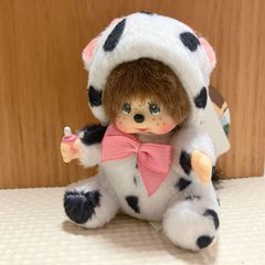 新品] 北海道限定モンチッチ ぬいぐるみマスコット 乳牛 798230 - メルカリ