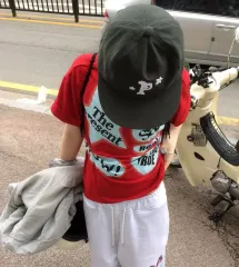 ユアセッシー YOUR SASSY ロールアップ ピンタック 半袖T カーゴパンツ セット チャイルドMAGAZINE