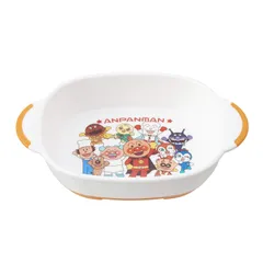 レック アンパンマン 小皿 (16×11×3cm) 電子レンジ・食洗機・煮沸消毒OK [旧デザイン]