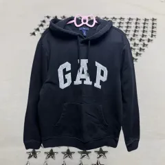 GAP ギャップ ブラック 起毛 フードTシャツ
