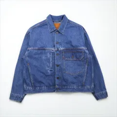 Levi's PREMIUM 1stタイプ ビッグE デニムトラッカージャケット TYPE1 STAY LOOSE Gジャン S インディゴ ビッグサイズ A0638-0000
