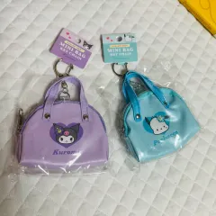 日本正規品) ミニ バッグ チャーム キーホルダー (ポチャッコ クロミ)