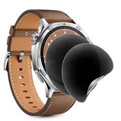 【覗き見防止】FOR HUAWEI WATCH GT 5 Pro 46mm ウォッチ用 液晶保護フィルム 指紋防止 WATCH GT 5 Pro 46mm 保護フィルム 耐衝撃 TPU素材 軟 対応 HUAWEI watch GT5 pro フィルム 【全面保