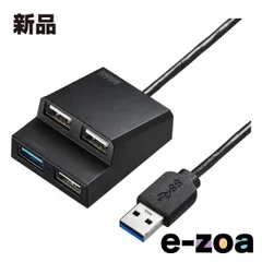 SANWA SUPPLY  サンワサプライ USB3.2Gen1+USB2.0コンボハブ ブラック USB-3H413BKN (2557988)