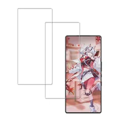 HUAKE 国産硝子素材製 RedMagic 10s Pro 用 ガラスフィルム 強化 ガラス 硬度9H 液晶 保護 フィルム 【2枚】
