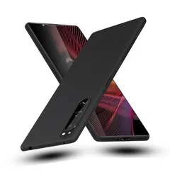 エクスペリア5III SO-53B / SOG05ケース耐衝撃 薄型 軽量 対応SO-53B / SOG05 柔軟性 TPU素材 落下防止 擦り傷防止 For SONY Xperia 5 IIIケース 黒い