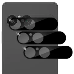 【新品】 Nutmeg【3枚セット】カメラフィルム Xperia 10 VII 対応 カメラ保護 9H強化ガラス レンズ全面保護 黒縁取り 高透過率 指紋防止 気泡ゼロ 耐衝撃 SO-52F SOG16 XQ-FE44 専用 防滴 防塵 貼り付け簡単 自動 1