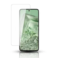 【新品】 Google Pixel8ガラスフィルム【日本製素材旭硝子製】極薄 高透過率 耐指紋 撥油性 2.5D ラウンドエッジ加工 硬度9H/高透過率/自動吸着【透明】スクリーン プロテクター ピクセル8 スマートフォンガラスフィルム 携帯電話用フィルム 0
