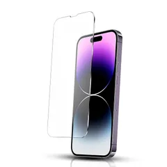 【新品】 iPhone14 Proガラスフィルム【日本製素材旭硝子製】極薄 高透過率 耐指紋 撥油性 2.5D ラウンドエッジ加工 硬度9H/高透過率/自動吸着【透明】スクリーン プロテクター アイフォン14プロ スマートフォンガラスフィルム 携帯電話用フィル