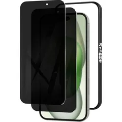 【新品】 180度 覗き見防止フィルム iphone 15 ガラスフィルム 覗き見防止【2枚セットのぞき見防止+ガイド枠】いphone15 フィルム 覗き見防止 iphone 15 用の強化ガラス アイフォン15 保護フィルム 硬度9H 耐衝撃 超 高 質感 
