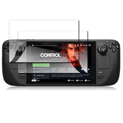 【新品】 【2枚セット】Steam Deck/Steam Deck OLED用のフィルム Steam Deck 用の 液晶保護フィルム 旭硝子素材採用 強化ガラス フィルム 硬度9H 超薄 2.5D 耐衝撃 撥油性 超耐久 耐指紋 飛散防止処理 Steam D