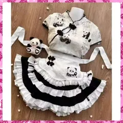 新作可愛いセクシーぱんだチャイナメイドバレンタインサンタ撮影会ランジェリー　イベント　仮装クリスマス　デート推し活プレゼント萌え撮影会キャバ衣装ＳNＳ映えハロウィーンcostume中華衣装