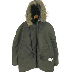 アルファインダストリーズ ALPHA INDUSTRIES 90s USA製 IDEALジップ N-3B  メンズ import：L 
