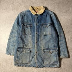 KAPITAL ヴィンテージ加工 ペンキ パイピング デニム リング コート