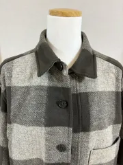 ユニクロ CHECK コートジャケット M