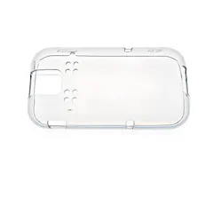 キッズケータイ docomo SH-03M 用のケース キッズケータイ docomo SH-03M 対応 クリアシリコンケース 薄型 柔らかい手触 落下防止 TPU材? 衝撃吸収 黄変しにくい クリア ワイヤレス充電 ストラップホール付き