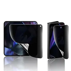 Google Pixel Fold 覗き見防止フィルム google pixel fold 保護フィルム TPU素材 【柔らかいTPU素材 自動修復】 気泡ゼロ 指紋防止 3D設計 キズ修復 浮き防止 Pixel Fold 対応 液晶保護フィルム