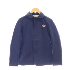 ダントン DANTON ラウンドカラージャケット 36 ブルー /DO ■GY53