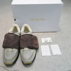 正規 美品 24SS HED MAYNER ヘドメイナー × Reebok リーボック Classic Leather クラシック レザー ビンテージ加工 スニーカー 694Q♪