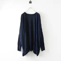 2023SS ドゥーズィエムクラス Deuxieme Classe Shake code ショートカーディガン＼ネイビー ニット 羽織り【2400014812787】