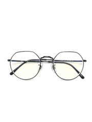 未使用・ケース付 レイバン OPTICS リムレス メタル 横長 メガネ 白