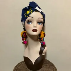 オープン記念セール　一点もの　クロスヘアターバン　ヘアバンド