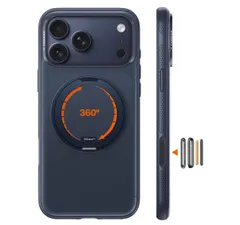 TORRAS iPhone 17 Pro Max 用ケース 【カチカチ・多機能360度回転スタンド】リング Ostand O3 Fitness MagSafe対応 米軍MIL規格耐衝撃 スタンド