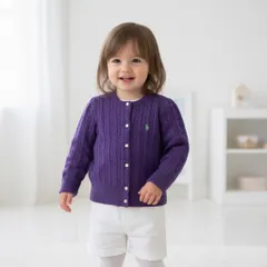 【80/90cm 】ベビー（女の子）CCカーディガン