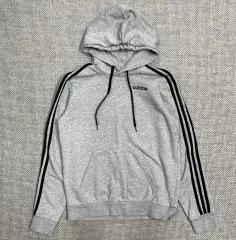 アディダス 3ストライプ フーディー M グレー