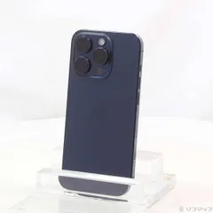 ソフマップ 〔中古品〕 iPhone15 Pro 512GB ブルーチタニウム MTUL3J／A SIMフリー【344】