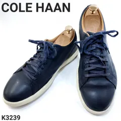 コールハーン　グランドシリーズ　本革　レザー　ネイビー　US9.5