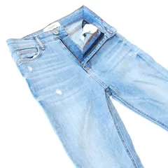 ZARAWOMANザラウーマン▼ストレッチクラッシュスキニーデニム▼USA2サイズ▼ウエスト約62cm