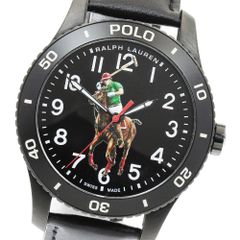 美品☆Ralph Laurenラルフローレン時計POLOウォッチ☆グリーンおまけ 
