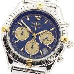 BREITLING ピコロ k18コンビ ミラネーゼブレス OH済み 補償付き - メルカリ