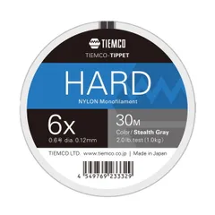 サイエンティフィック・アングラーズ フライライン ハードティペット TIEMCO ハードティペット 6X 30mのサムネイル