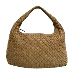 BOTTEGA VENETA(ボッテガヴェネタ) ハンドバッグ ミディアムヴェネタバッグ 115653 ブラウン×イエロー レザー