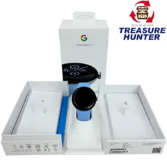 Google スマートウォッチ Pixel Watch 2 Wi-Fiモデル 32GB 41mm G4TSL-GQ6H2 ブルー 心拍数、皮膚温、ストレスの兆候を検知 2023年 グーグル 【103077044006】