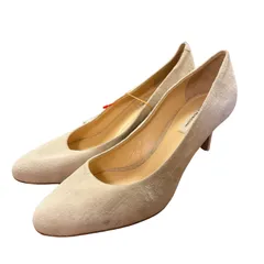   FABIO RUSCONI パンプス  スエード ラウンドトゥ 250 ベージュ 2000002554714【MN31】