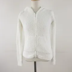 ベアフットドリームス BAREFOOT DREAMS COZYCHIC パーカー 長袖 ジップアップ 白 XS *T561のサムネイル