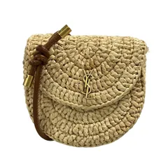 SAINT LAURENT PARIS(サンローランパリ) ショルダーバッグ 712561 ベージュ×ブラウン ミニバッグ レザー