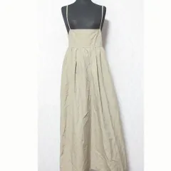 美品 BEAUTY&YOUTH ビューティー&ユース ユナイテッドアローズ バックホール キャミワンピース 1626-162-4397 M モカ レディース 古着 中古 USED